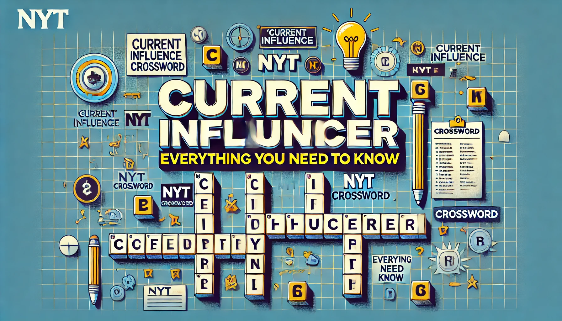 Current Influencer NYT Crossword