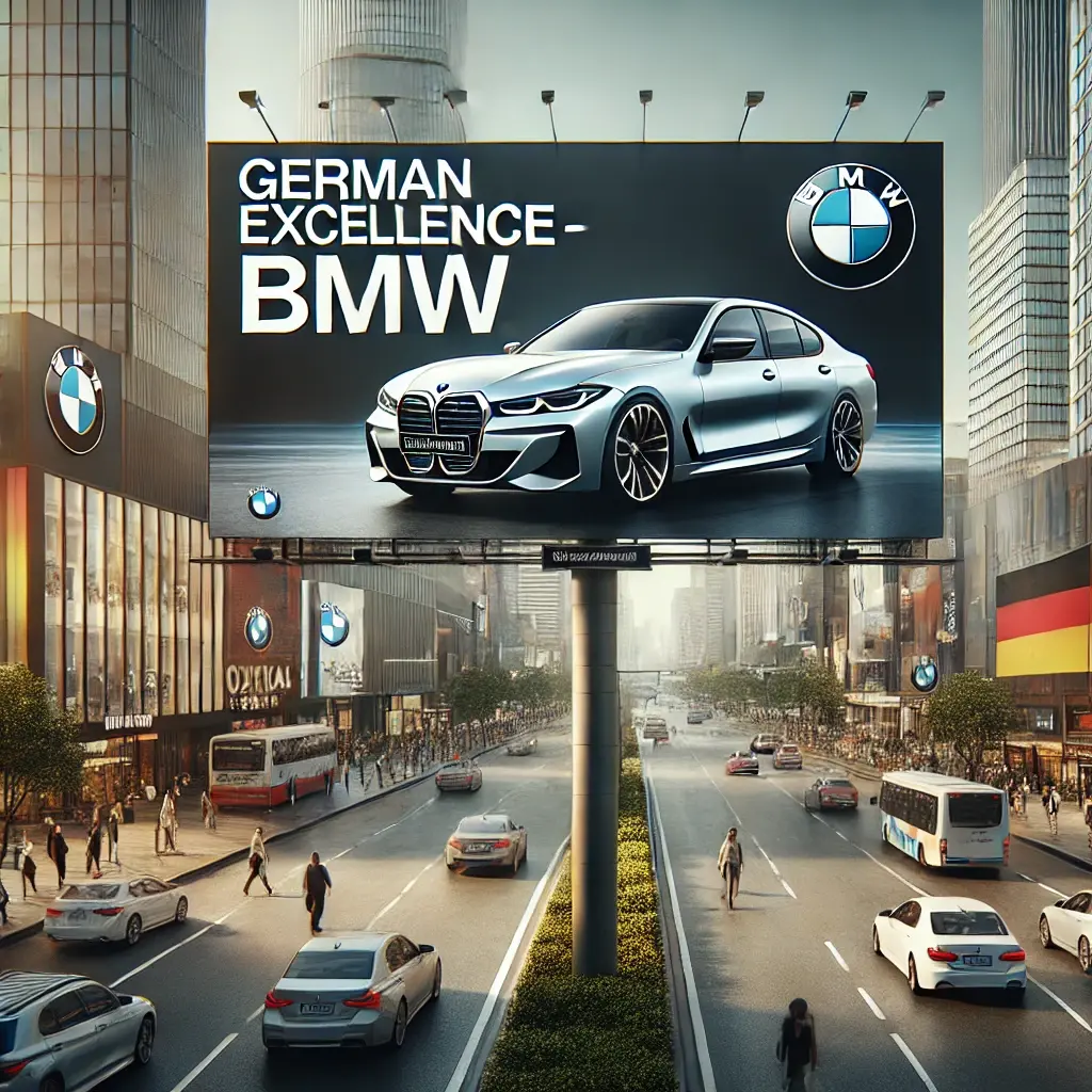 BMW Billboards: A Testament to German Excellence