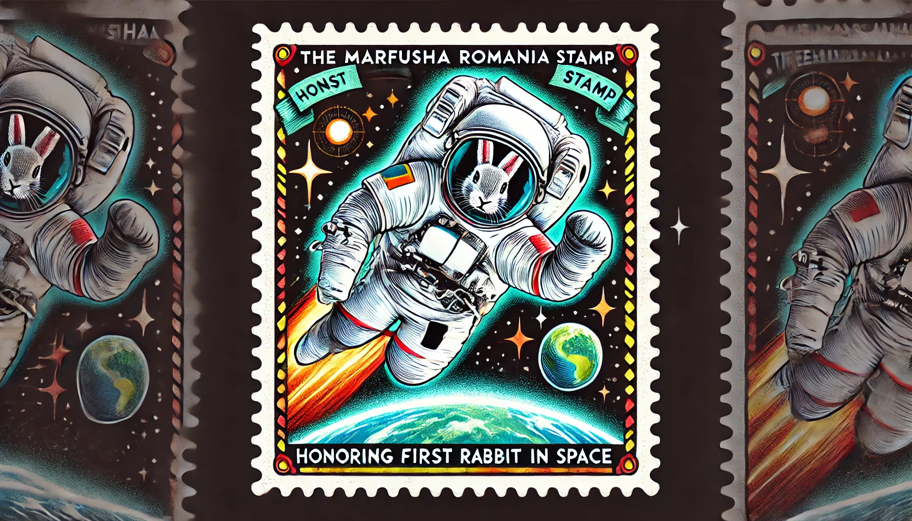 The Marfusha Romania Stamp: Honoring the First Rabbit in Space