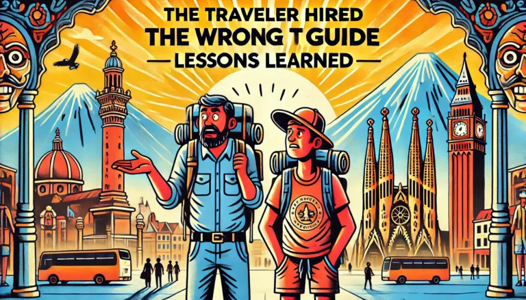 The Traveler Hired the Wrong Tour Guide: Lessons Learned