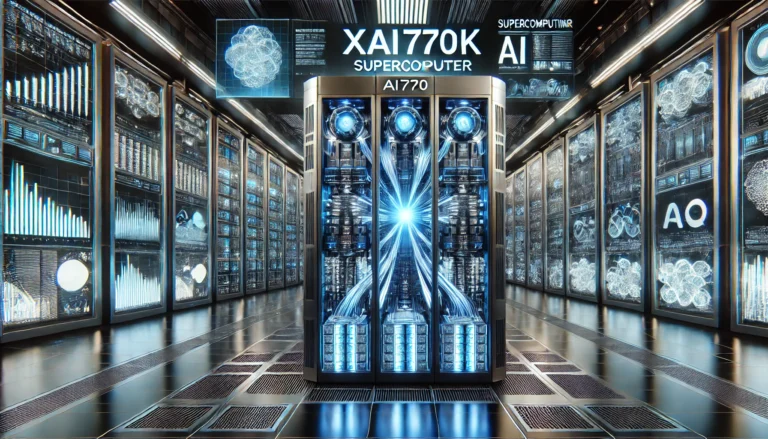 xAI770k: Redefining AI Supercomputing for the Future